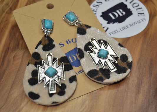 Santa Fe Leopard Earrings